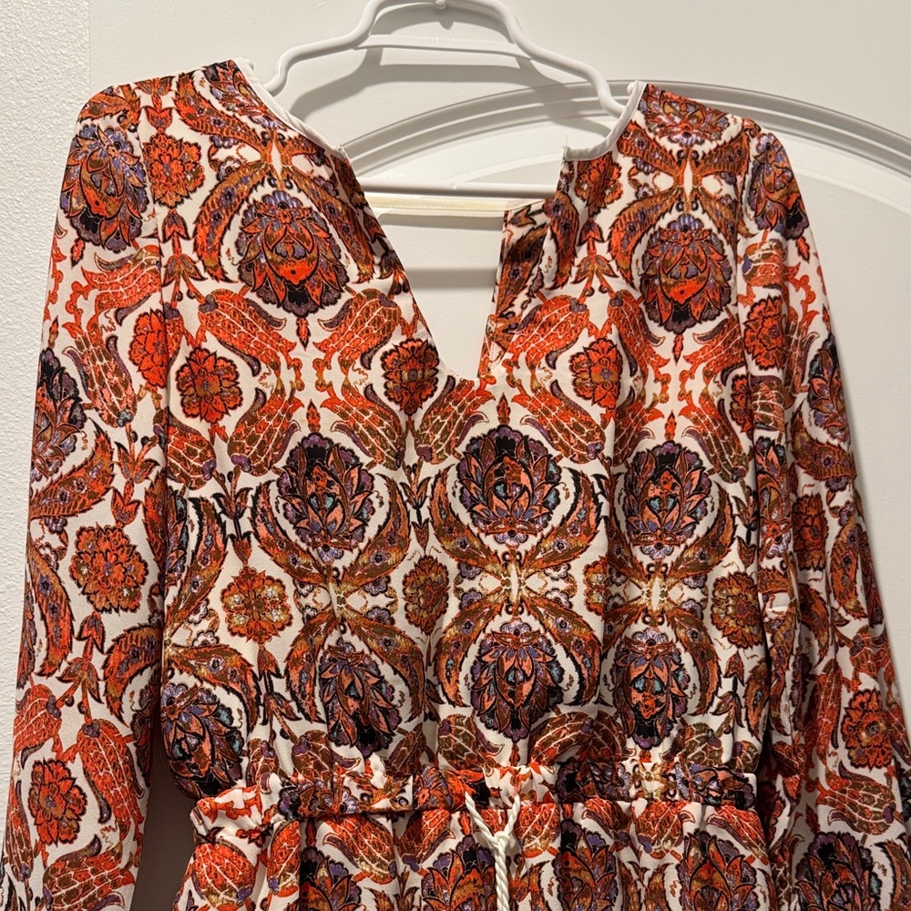Gianni Bini Multicolor Patterned Dress